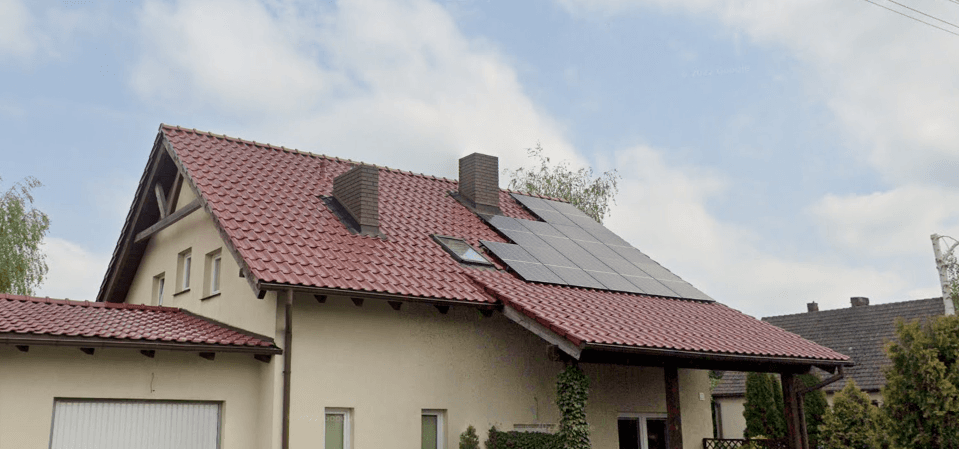 Instalacja fotowoltaiczna na budynku mieszkalnym - Pniewy (Moc 4,125 kWp)