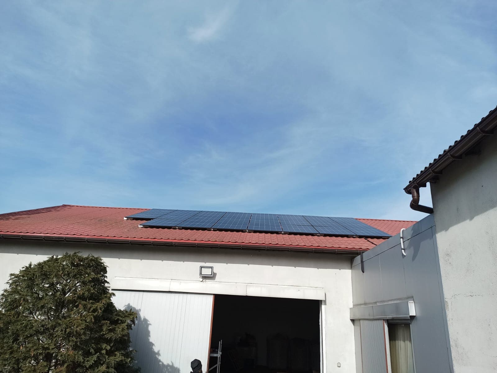 Baborowo - moc instalacji 9.77 kWp